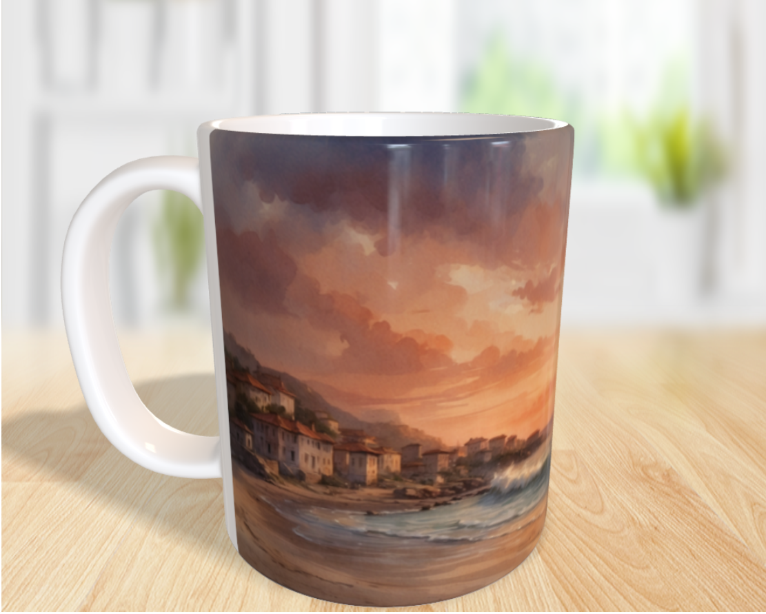 "Die Schönheit der Natur in zarten Aquarellfarben"